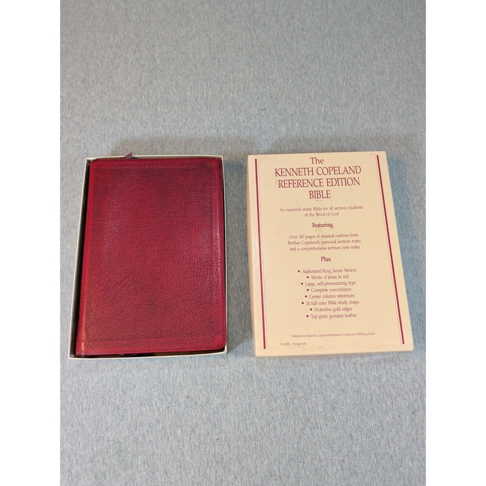 Kenneth Copeland Reference Edition Bible King James Version